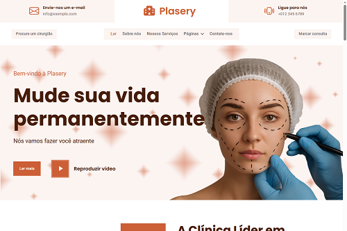 Projeto para Clínicas de Estética