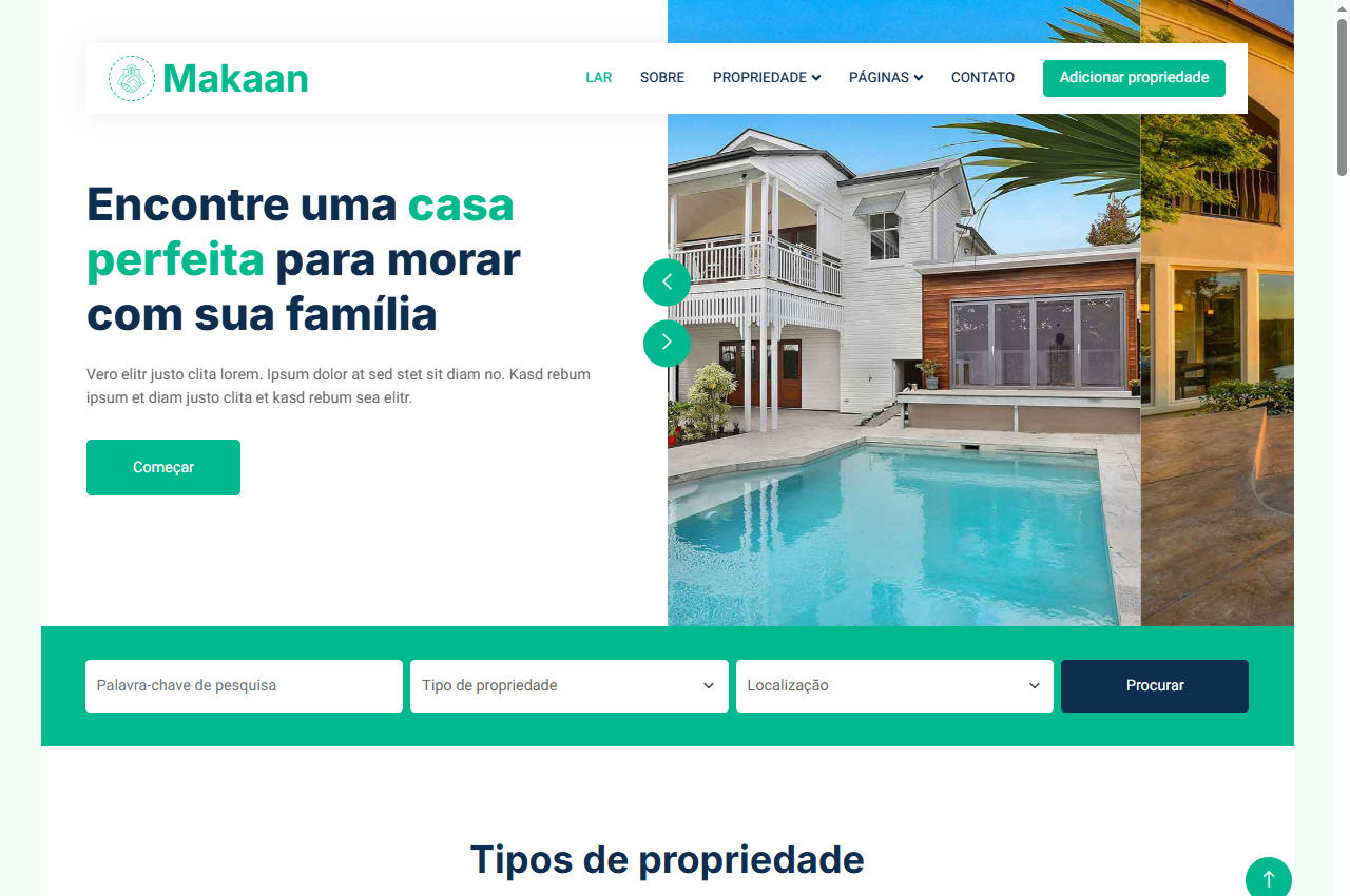 Projeto para Imobiliárias