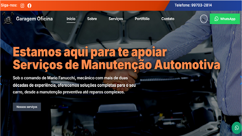 Garagem Oficina - Oficina Automotiva